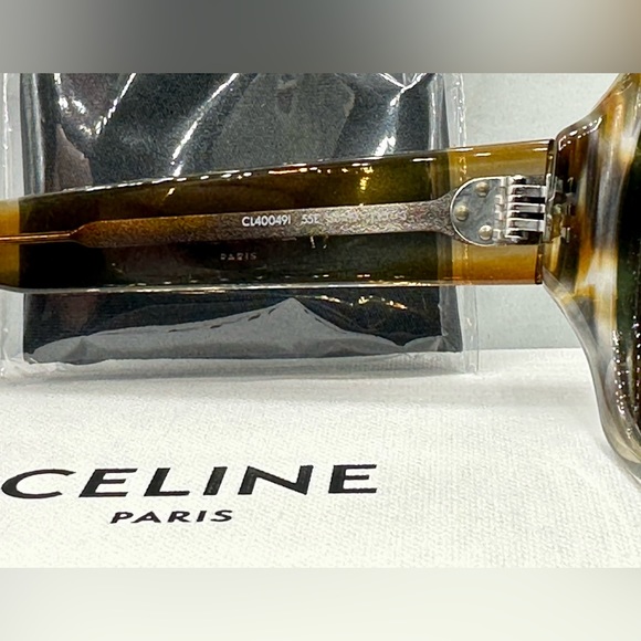 Celine Square Sunglasses.Model CL400491  55E 🏆100% Automatic Italy🇮🇹‼️ - Picture 12 of 15